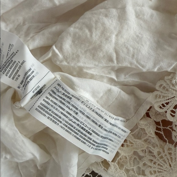 Hollister, White crochet skater dress size medium - Picture 5 of 5